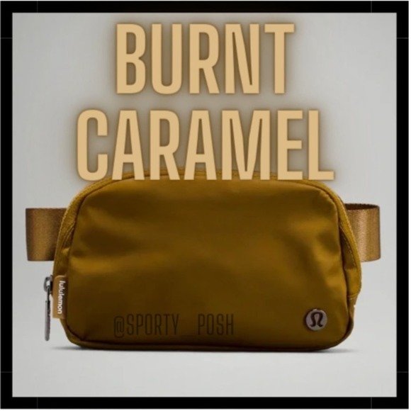 lululemon athletica Handbags - NWT Burnt Caramel lululemon Everywhere Belt Bag